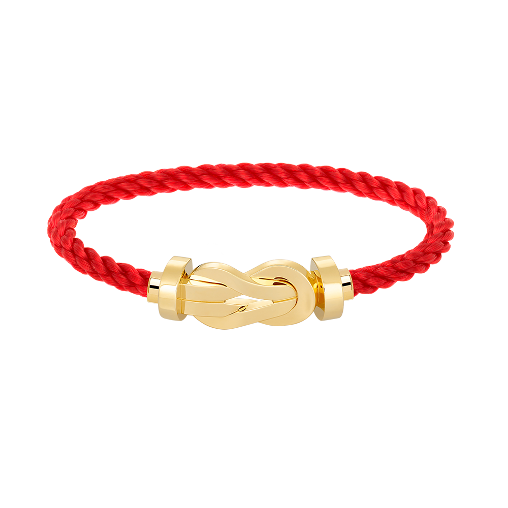 [Charm Aries Jewelry]CHANCE LARGE 8 FIGURE BUCKLE NO DIAMOND BRACELET GOLD