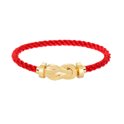 [Charm Aries Jewelry]CHANCE LARGE 8 FIGURE BUCKLE NO DIAMOND BRACELET GOLD