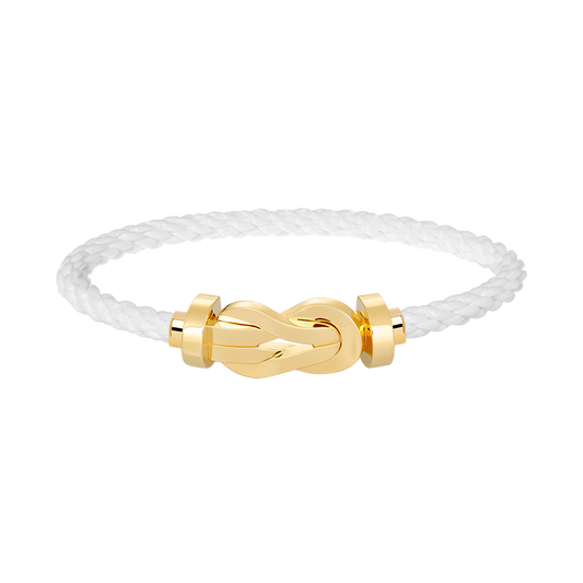 [Charm Aries Jewelry]CHANCE LARGE 8 FIGURE BUCKLE NO DIAMOND BRACELET GOLD