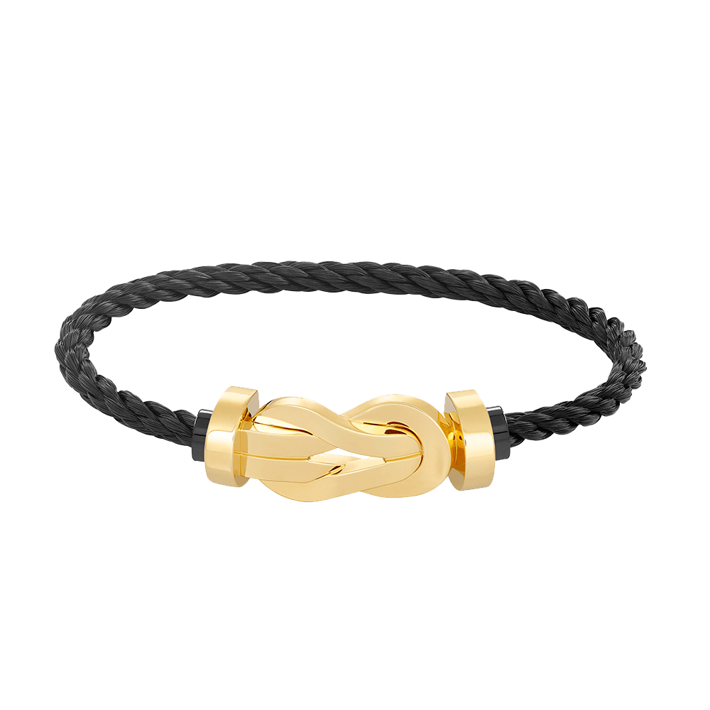 [Charm Aries Jewelry]CHANCE LARGE 8 FIGURE BUCKLE NO DIAMOND BRACELET GOLD