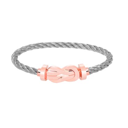 [Charm Aries Jewelry]CHANCE LARGE 8 FIGURE BUCKLE NO DIAMOND BRACELET ROSE GOLD