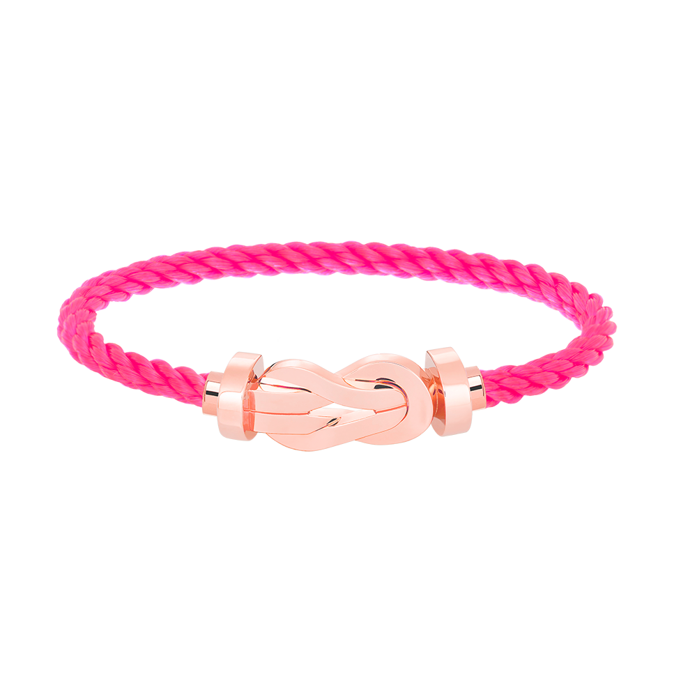 [Charm Aries Jewelry]CHANCE LARGE 8 FIGURE BUCKLE NO DIAMOND BRACELET ROSE GOLD