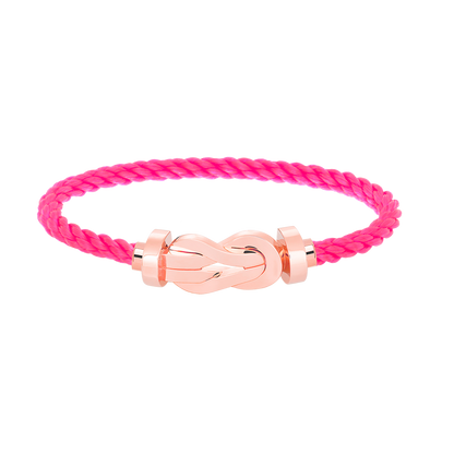 [Charm Aries Jewelry]CHANCE LARGE 8 FIGURE BUCKLE NO DIAMOND BRACELET ROSE GOLD