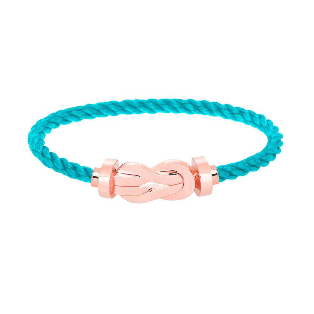 [Charm Aries Jewelry]CHANCE LARGE 8 FIGURE BUCKLE NO DIAMOND BRACELET ROSE GOLD