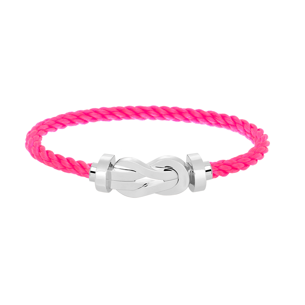 [Charm Aries Jewelry]CHANCE LARGE 8 FIGURE BUCKLE NO DIAMOND BRACELET SILVER