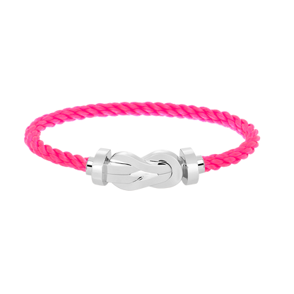 [Charm Aries Jewelry]CHANCE LARGE 8 FIGURE BUCKLE NO DIAMOND BRACELET SILVER