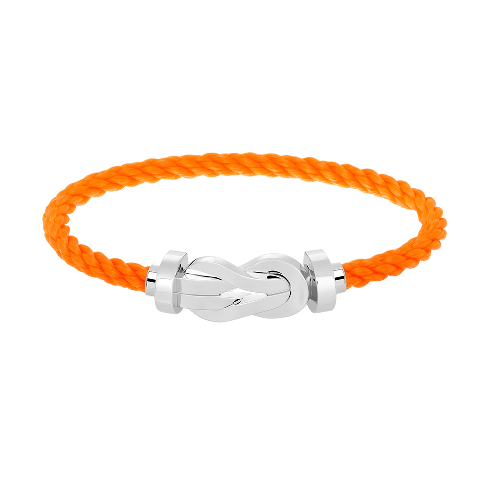[Charm Aries Jewelry]CHANCE LARGE 8 FIGURE BUCKLE NO DIAMOND BRACELET SILVER