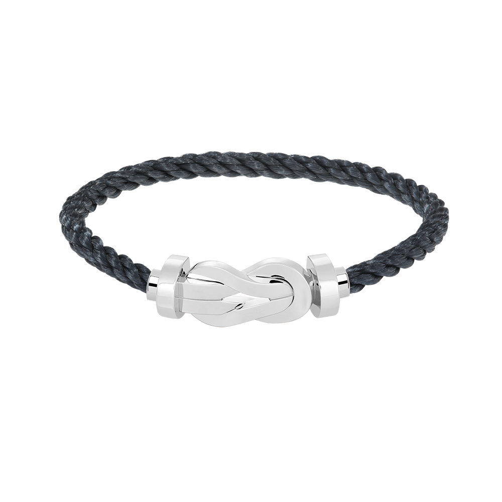 [Charm Aries Jewelry]CHANCE LARGE 8 FIGURE BUCKLE NO DIAMOND BRACELET SILVER