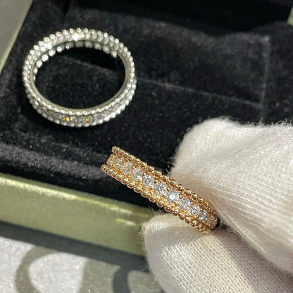 [Charm Aries Jewelry]PERLEE DIAMOND SILVER RING