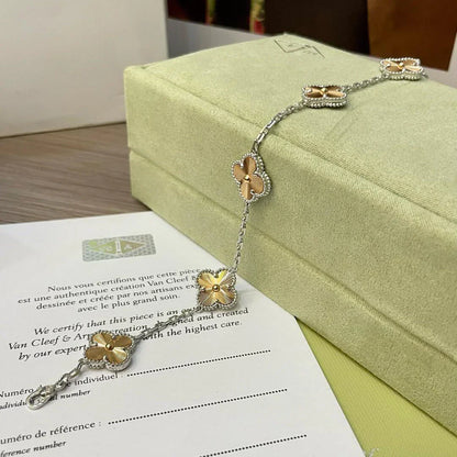 [Charm Aries Jewelry]CLOVER 5 MOTIFS CHRISTMAS LIMITED EDITION BRACELET