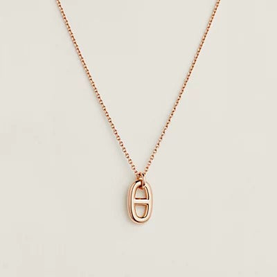 [Charm Aries Jewelry]HM PIG NOSE NECKLACE