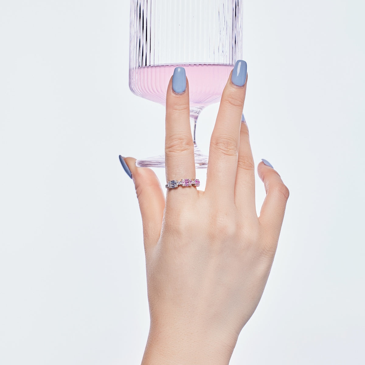 [Charm Aries Jewelry]Unique Colorful Emerald Cut Party Ring