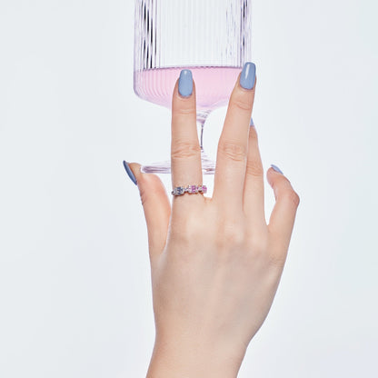 [Charm Aries Jewelry]Unique Colorful Emerald Cut Party Ring