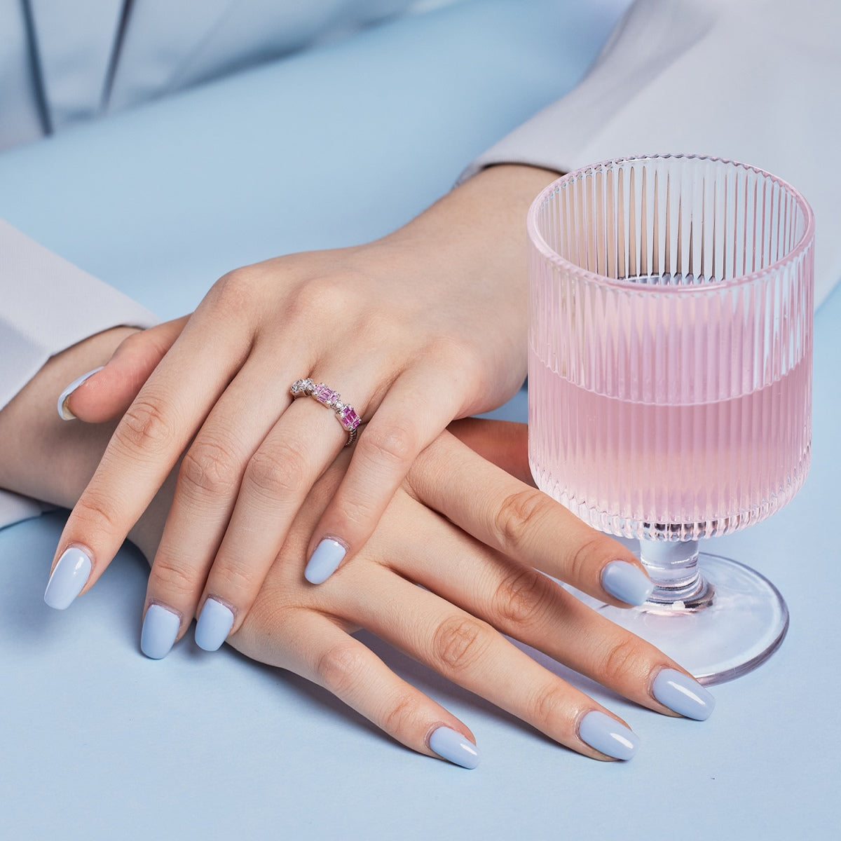 [Charm Aries Jewelry]Unique Colorful Emerald Cut Party Ring