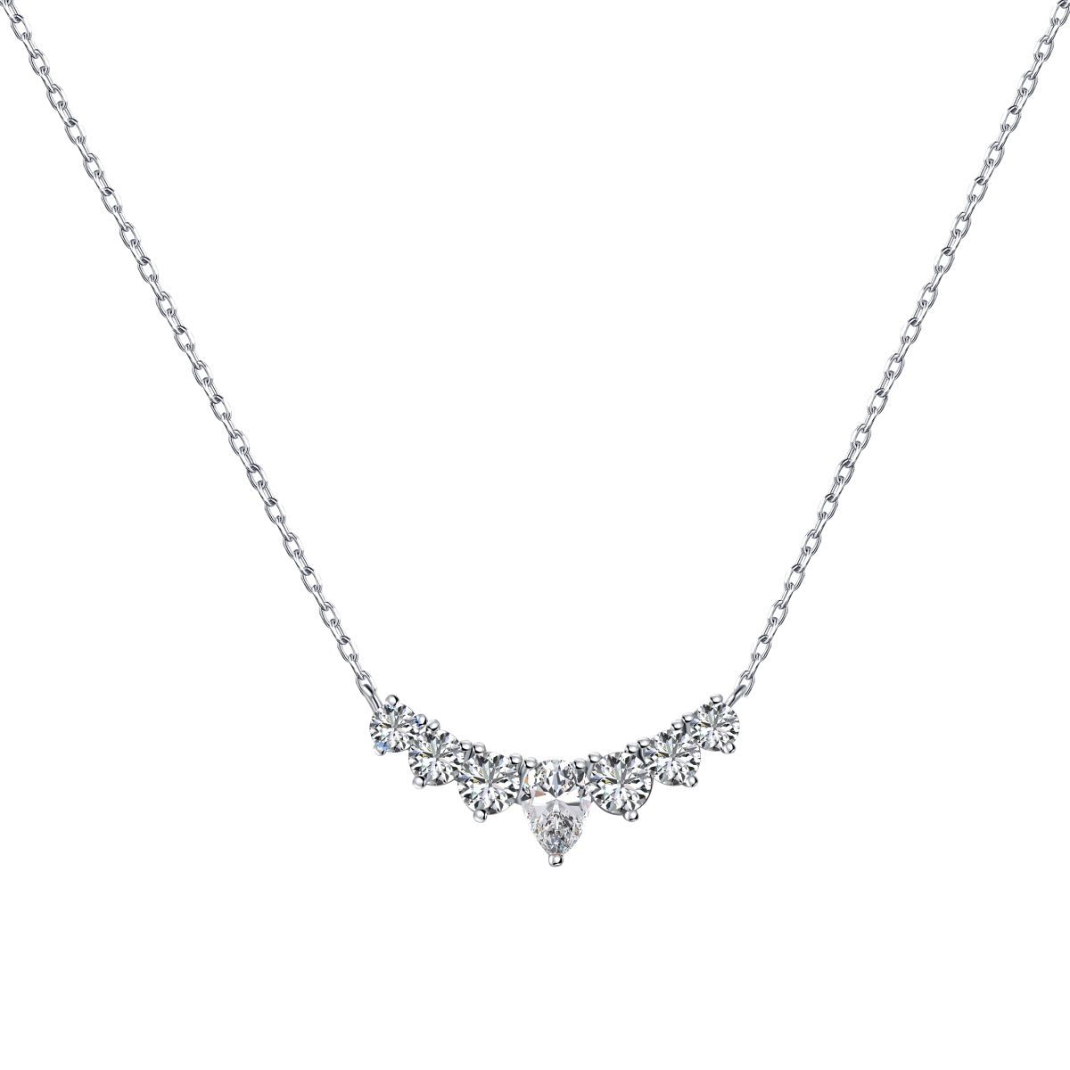 [Charm Aries Jewelry]Dainty Colorful Heart Necklace
