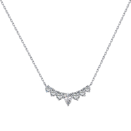 [Charm Aries Jewelry]Dainty Colorful Heart Necklace