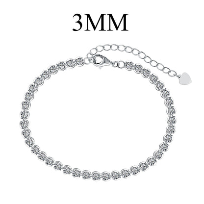 [Charm Aries Jewelry]Ornate  Sparkling Round Cut Daily Bracelet