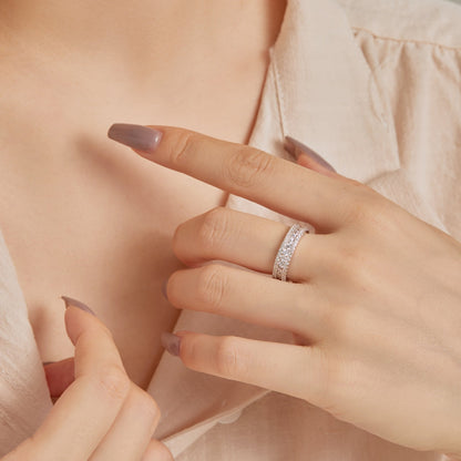[Charm Aries Jewelry]Delicate Colorful Round Cut Daily Ring