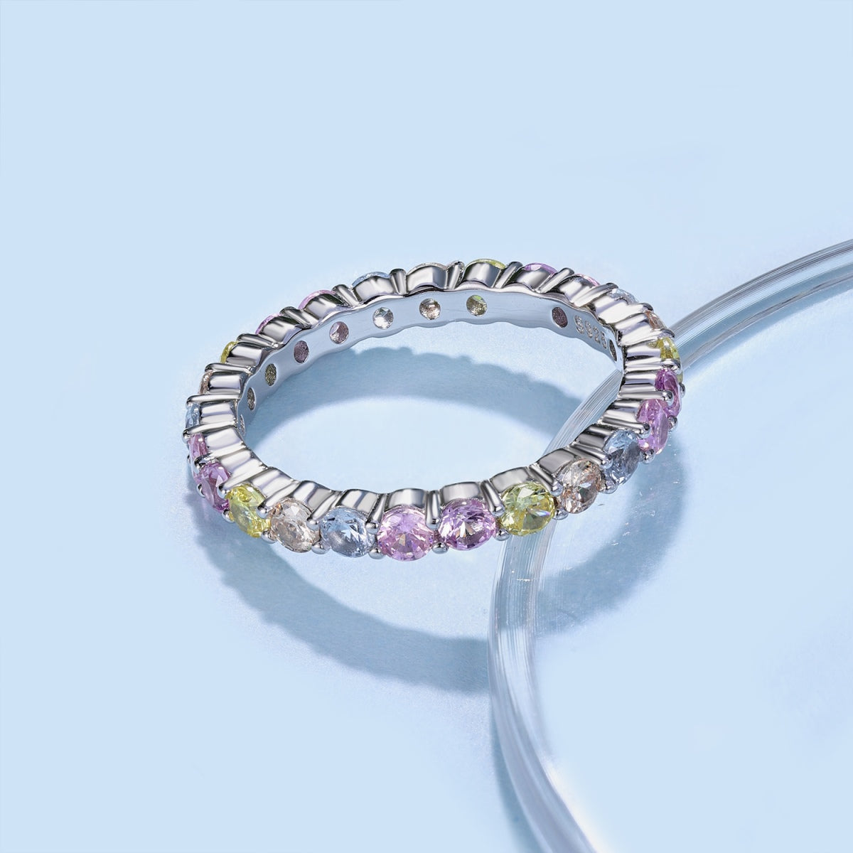 [Charm Aries Jewelry]Dazzling Resplendent Round Cut Party Ring