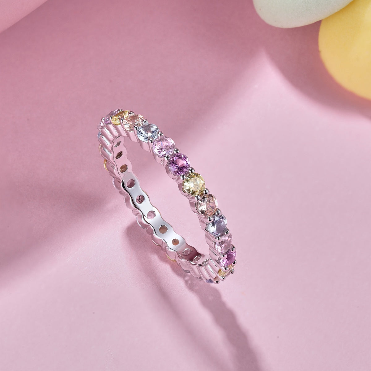 [Charm Aries Jewelry]Dazzling Resplendent Round Cut Party Ring