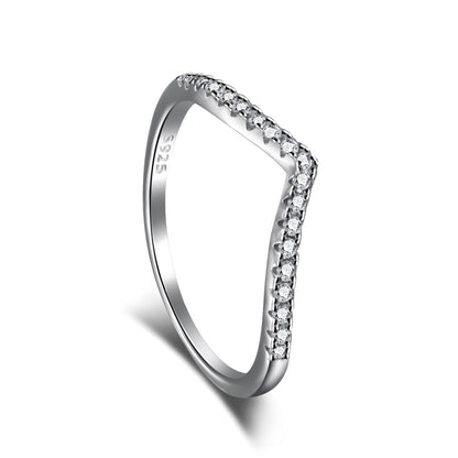 [Charm Aries Jewelry]Elaborate Tennis Band Ring