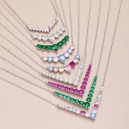 [Charm Aries Jewelry]Ornate Round Cut Necklace