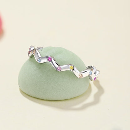[Charm Aries Jewelry]Ornate Vibrant Round Cut Daily Ring