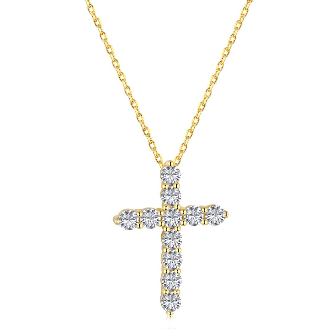 [Charm Aries Jewelry]Unique Cross Shape Necklace