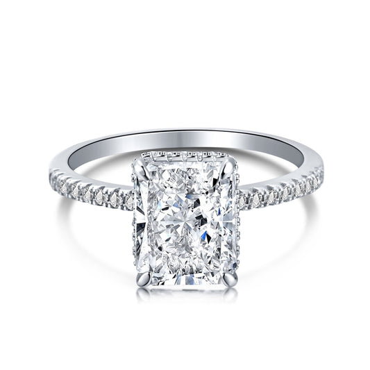 [Charm Aries Jewelry]4.0 Carat Luxurious Engagement Ring