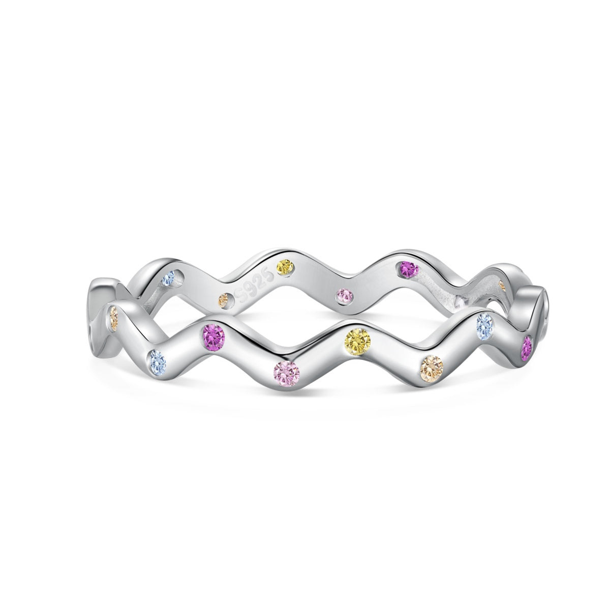 [Charm Aries Jewelry]Ornate Vibrant Round Cut Daily Ring