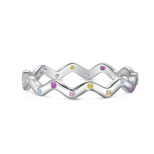 [Charm Aries Jewelry]Ornate Vibrant Round Cut Daily Ring