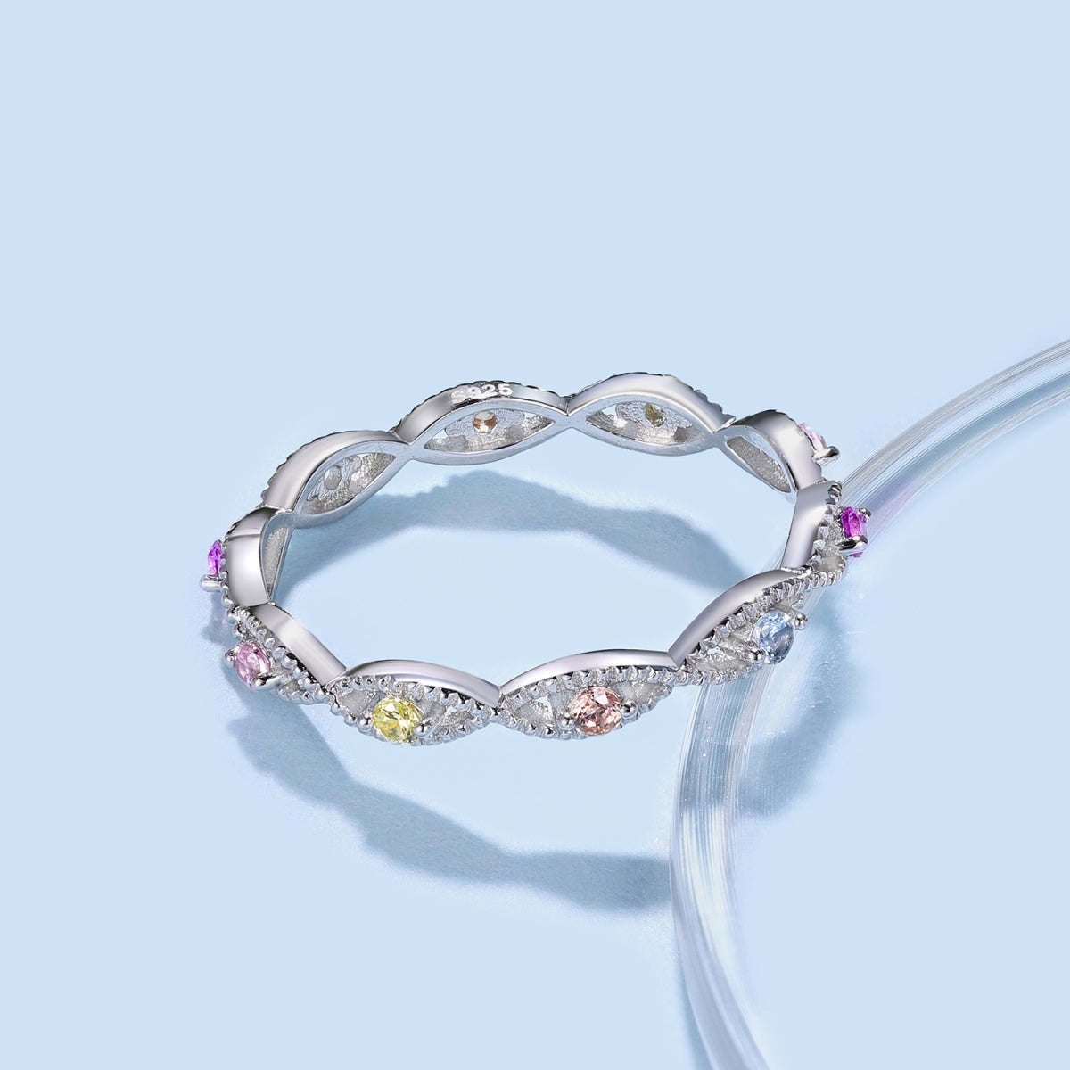 [Charm Aries Jewelry]Elegant Energetic Round Cut Daily Ring