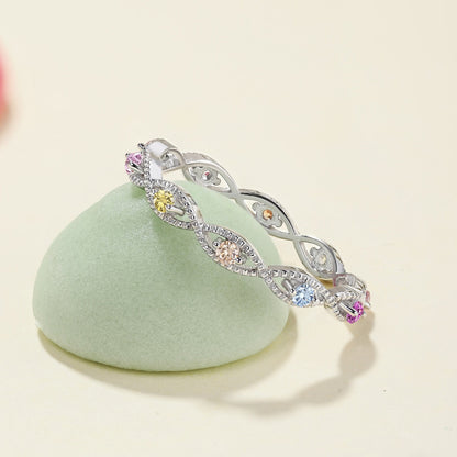[Charm Aries Jewelry]Elegant Energetic Round Cut Daily Ring