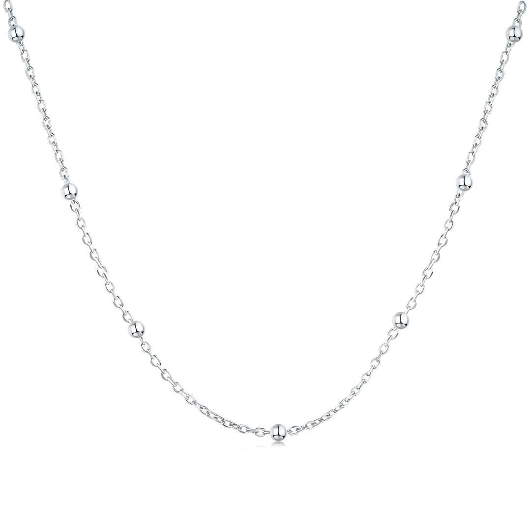[Charm Aries Jewelry]Small Bead Clavicle Chain Simple Necklace