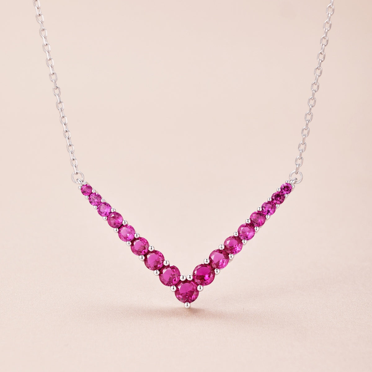 [Charm Aries Jewelry]Ornate Round Cut Necklace