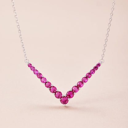 [Charm Aries Jewelry]Ornate Round Cut Necklace