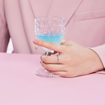 [Charm Aries Jewelry]Ornate Vibrant Round Cut Daily Ring