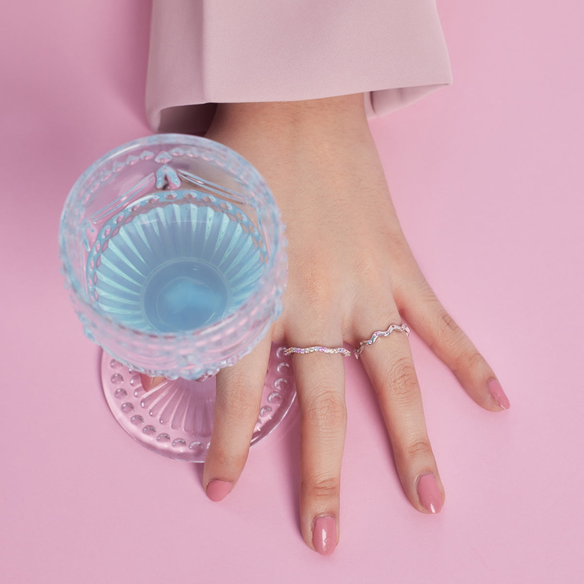 [Charm Aries Jewelry]Ornate Vibrant Round Cut Daily Ring