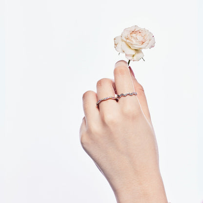 [Charm Aries Jewelry]Ornate Vibrant Round Cut Daily Ring