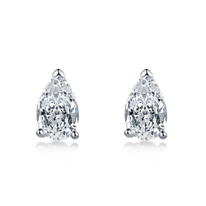 [Charm Aries Jewelry]Ornate Water Drop Shape Earrings