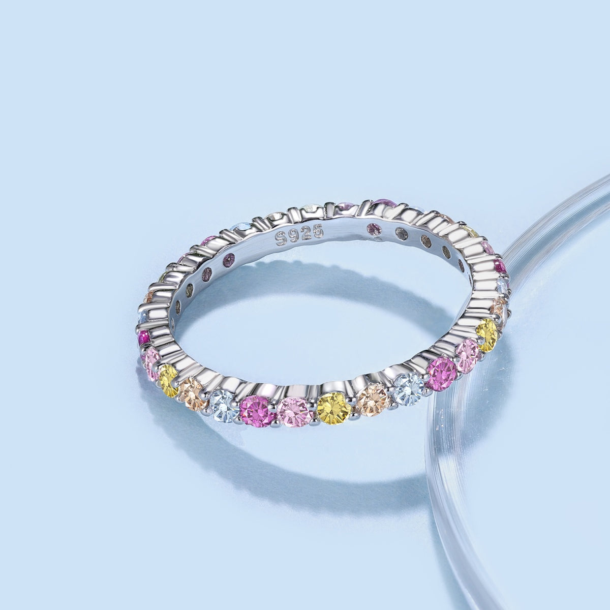 [Charm Aries Jewelry]Elegant Vivid Round Cut Daily Ring