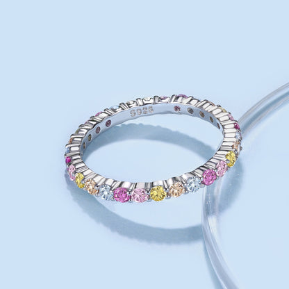 [Charm Aries Jewelry]Elegant Vivid Round Cut Daily Ring
