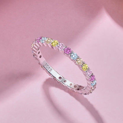 [Charm Aries Jewelry]Elegant Vivid Round Cut Daily Ring