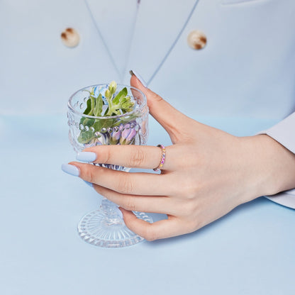 [Charm Aries Jewelry]Dazzling Resplendent Round Cut Party Ring