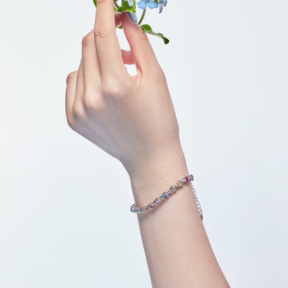 [Charm Aries Jewelry]Radiant Water Drop Shape Daily Bracelet