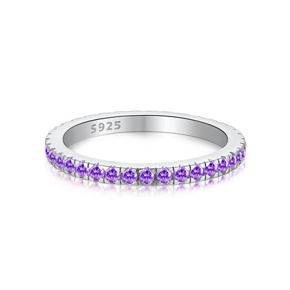 [Charm Aries Jewelry]Delicate Sparkling Round Cut Daily Ring