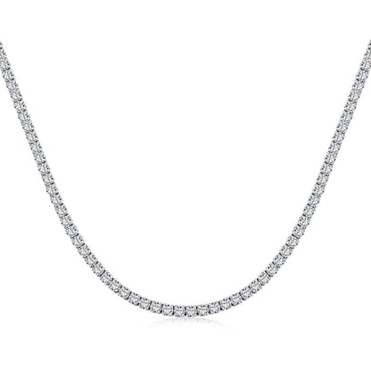 [Charm Aries Jewelry]Elegant Tennis Chain Necklace