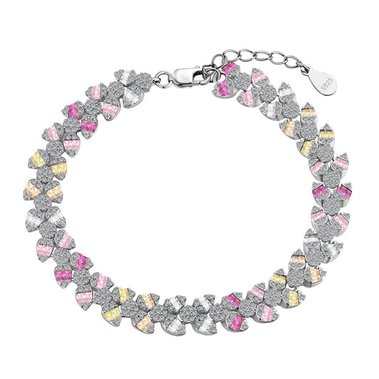 [Charm Aries Jewelry]Dainty Exquisite Flower Shape Daily Bracelet
