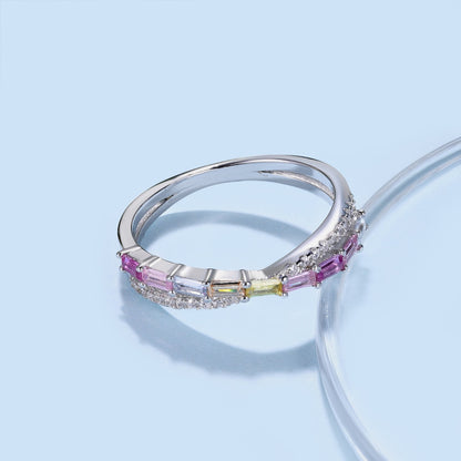 [Charm Aries Jewelry]Energetic Elegant Radiant Cut Party Ring
