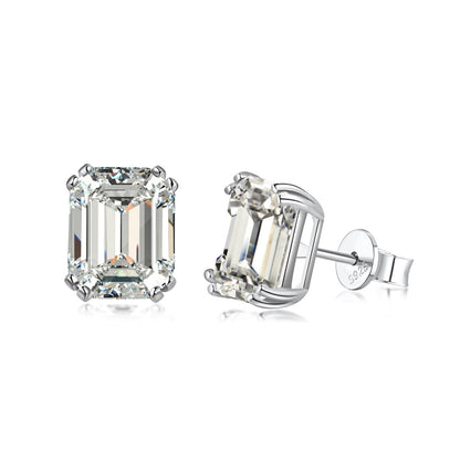 [Charm Aries Jewelry]Dazzling Square Shape Earrings